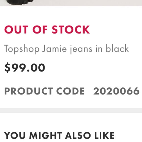 TOPSHOP JAMIE Jeans - Picture 2 of 5